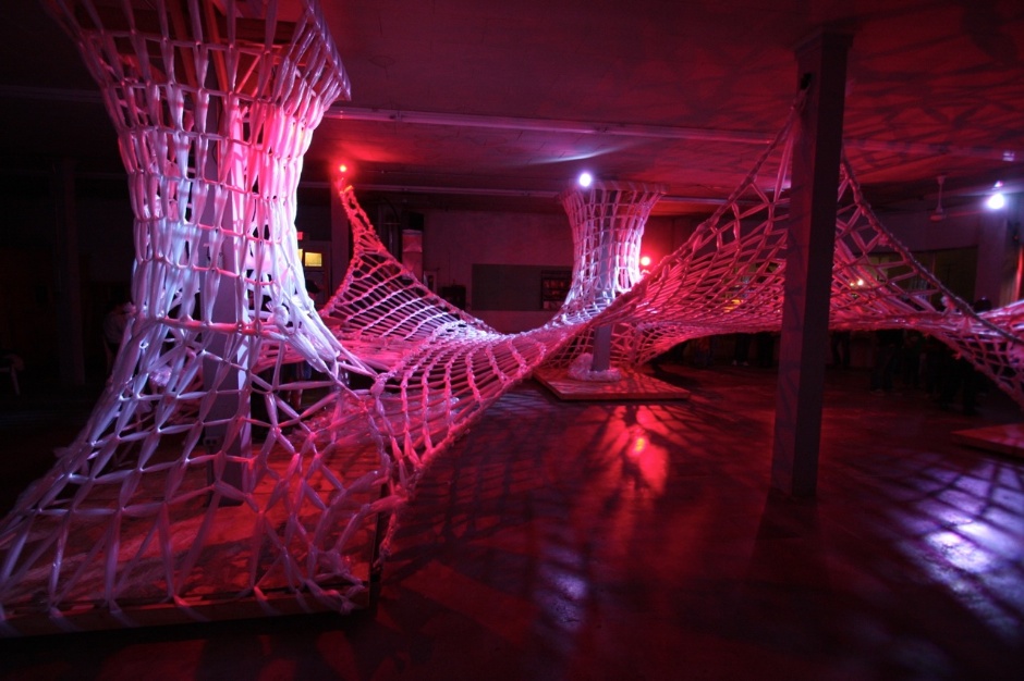 Knitting Space Installation photo gallery