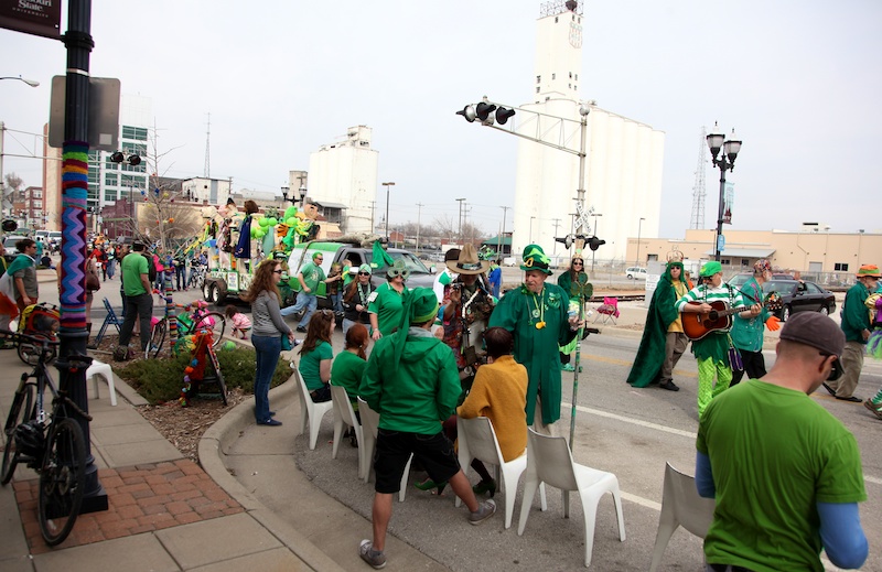 Outside Observations during St. Patrick’s Day Parade
