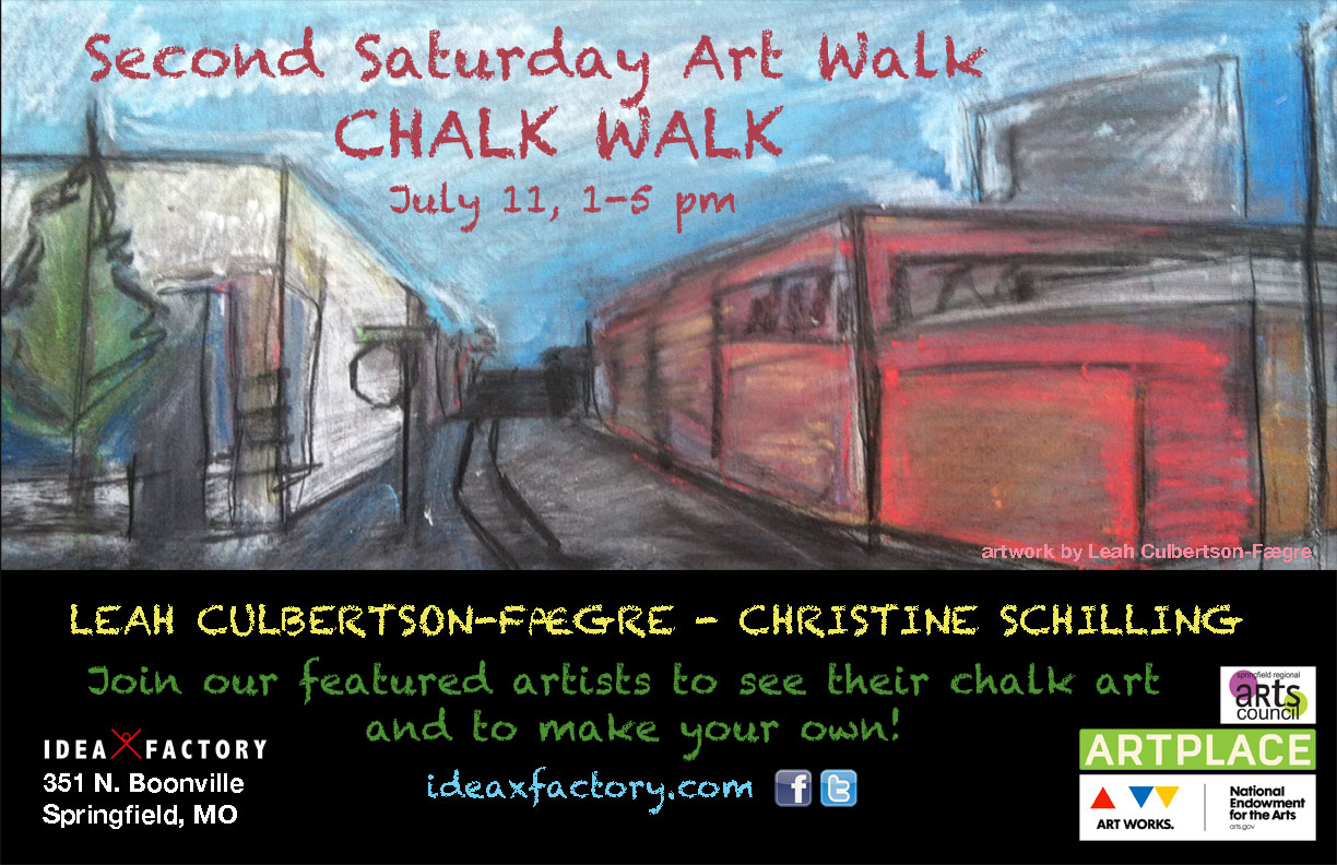 Second Saturday Chalk Walk
