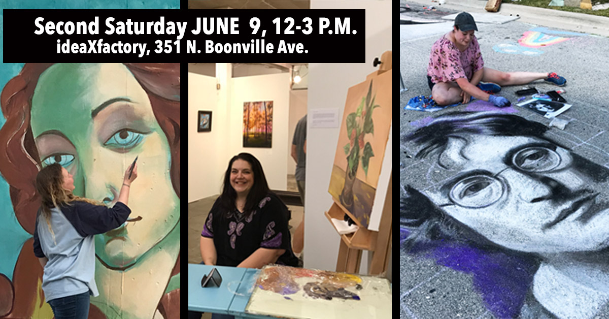 Second Saturday Art Walk on June 9 from 12-3 p.m.